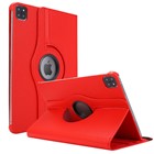 Microsonic Apple iPad Pro 11 2021 3 Nesil Kılıf A2377-A2459-A2301-A2460 360 Rotating Stand Deri Kırmızı