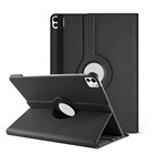 Microsonic Apple iPad Pro 11 2024 Kılıf A2836-A2837 360 Rotating Stand Deri Siyah
