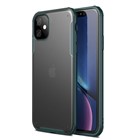 Microsonic Apple iPhone 11 6 1 Kılıf Frosted Frame Yeşil