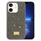 Microsonic Apple iPhone 12 Kılıf Cosmic Shine Koyu Gri