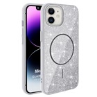 Microsonic Apple iPhone 11 Kılıf GlamGrip Luxe Gümüş