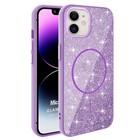 Microsonic Apple iPhone 11 Kılıf GlamGrip Luxe Lila