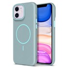 Microsonic Apple iPhone 11 Kılıf MagLeather Pro Mavi