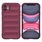 Microsonic Apple iPhone 11 Kılıf Oslo Prime Bordo