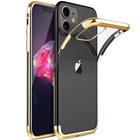 Microsonic Apple iPhone 11 6 1 Kılıf Skyfall Transparent Clear Gold
