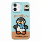 Microsonic Apple iPhone 11 Kılıf Stitched Puppy Plush Lucky Penguin