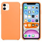 Microsonic Apple iPhone 11 6 1 Kılıf Liquid Lansman Silikon Papaya