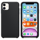 Microsonic Apple iPhone 11 6 1 Kılıf Liquid Lansman Silikon Siyah