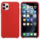 Microsonic Apple iPhone 11 Pro 5 8 Kılıf Liquid Lansman Silikon Kırmızı