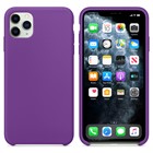 Microsonic Apple iPhone 11 Pro 5 8 Kılıf Liquid Lansman Silikon Menekşe Moru