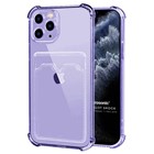 Microsonic Apple iPhone 11 Pro Max Card Slot Shock Kılıf Lila