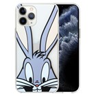 Microsonic iPhone 11 Pro Desenli Kılıf Mutlu Tavşan