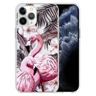 Microsonic iPhone 11 Pro Desenli Kılıf Flamingo