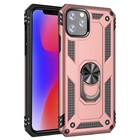 Microsonic Apple iPhone 11 Pro 5 8 Kılıf Military Ring Holder Rose Gold