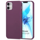 Microsonic Matte Silicone Apple iPhone 12 Mini Kılıf Mor