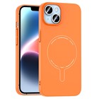Microsonic Apple iPhone 14 Kılıf AirFit MagSafe Turuncu