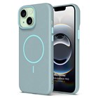 Microsonic Apple iPhone 13 Kılıf MagLeather Pro Mavi