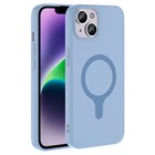 Microsonic Apple iPhone 14 Kılıf Pastello MagSafe Bebe Mavi