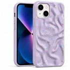 Microsonic Apple iPhone 13 Kılıf Rippledots Lila