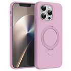 Microsonic Apple iPhone 13 Pro Max Kılıf Aura Stant MagSafe Pembe
