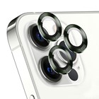 Microsonic Apple iPhone 14 Pro Max Tekli Kamera Lens Koruma Camı Koyu Yeşil
