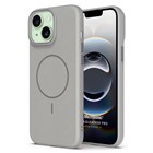 Microsonic Apple iPhone 14 Kılıf MagLeather Pro Gri