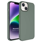 Microsonic Apple iPhone 14 Plus Kılıf Groovy Soft Koyu Yeşil