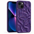 Microsonic Apple iPhone 15 Plus Kılıf Rippledots Mor