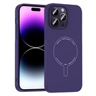 Microsonic Apple iPhone 14 Pro Max Kılıf AirFit MagSafe Derin Mor