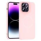 Microsonic Apple iPhone 14 Pro Max Kılıf AirFit MagSafe Pembe