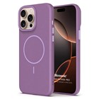 Microsonic Apple iPhone 14 Pro Max Kılıf MagLeather Pro Lila