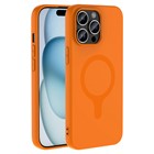 Microsonic Apple iPhone 14 Pro Max Kılıf Pastello MagSafe Turuncu