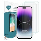 Microsonic Apple iPhone 14 Pro Max Screen Protector Nano Glass Cam Ekran Koruyucu 3 lü Paket