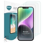 Microsonic Apple iPhone 14 Screen Protector Nano Glass Cam Ekran Koruyucu 3 lü Paket