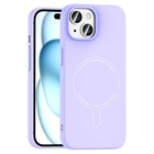 Microsonic Apple iPhone 15 Kılıf AirFit MagSafe Lila