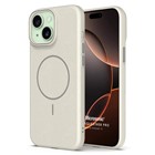 Microsonic Apple iPhone 15 Kılıf MagLeather Pro Bej