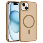 Microsonic Apple iPhone 15 Kılıf MagSmoke Neo Gold