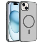 Microsonic Apple iPhone 15 Kılıf MagSmoke Neo Gri