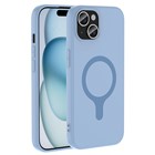 Microsonic Apple iPhone 15 Kılıf Pastello MagSafe Bebe Mavi