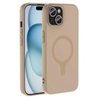Microsonic Apple iPhone 15 Kılıf Pastello MagSafe Bej