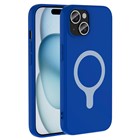 Microsonic Apple iPhone 15 Kılıf Pastello MagSafe Saks Mavi