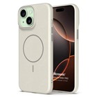 Microsonic Apple iPhone 15 Plus Kılıf MagLeather Pro Bej