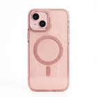 Microsonic Apple iPhone 15 Plus Kılıf SparkMag Luxe Rose