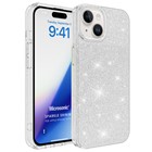 Microsonic Apple iPhone 15 Plus Kılıf Sparkle Shiny Gümüş