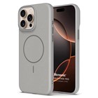 Microsonic Apple iPhone 15 Pro Kılıf MagLeather Pro Gri
