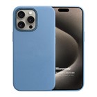 Microsonic Apple iPhone 15 Pro Kılıf Metalist Leather Mavi