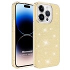 Microsonic Apple iPhone 15 Pro Kılıf Sparkle Shiny Gold