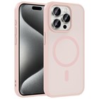 Microsonic Apple iPhone 15 Pro Kılıf MagSmoke Neo Pembe