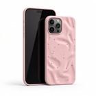 Microsonic Apple iPhone 15 Pro Max Kılıf Rippledots Pembe