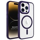 Microsonic Apple iPhone 15 Pro Kılıf MagSafe Shadow Planet Mor